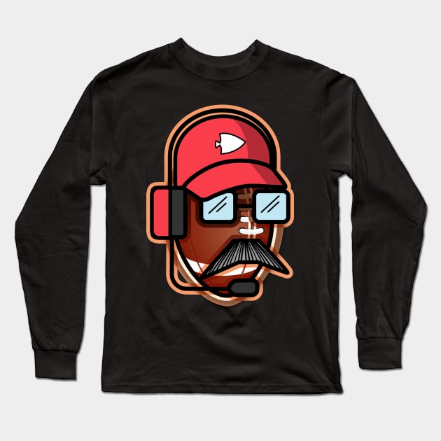 Andy Reid  boss of chiefs Long Sleeve T-Shirt by HarlinDesign